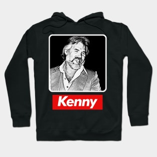 Kenny Rogers / Retro Fan Design Hoodie